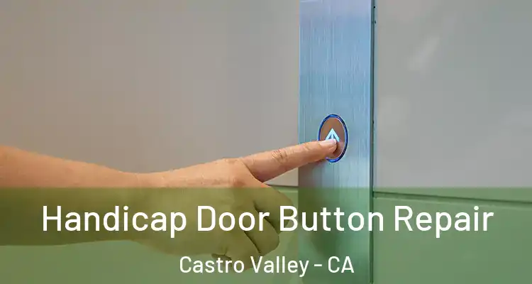 Handicap Door Button Repair Castro Valley - CA
