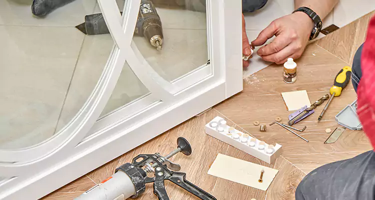 Interior Patio Door Casing Repair in Castro Valley, CA