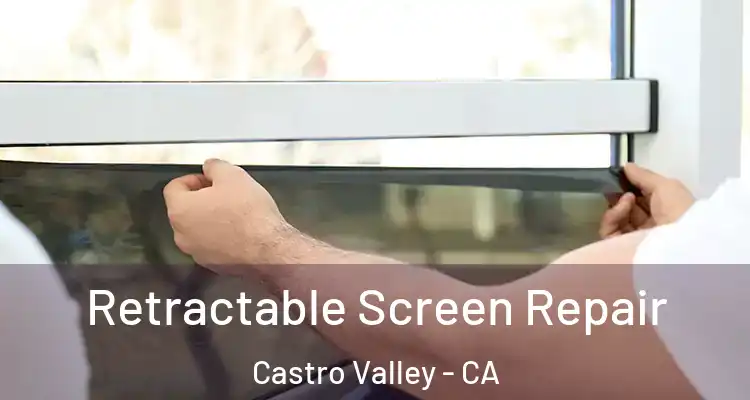  Retractable Screen Repair Castro Valley - CA